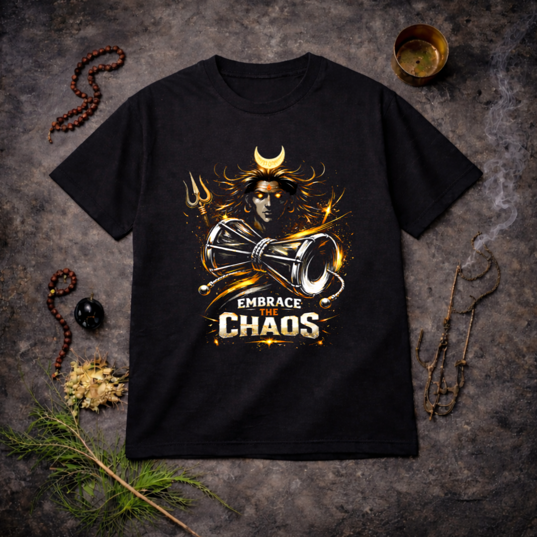 EMBRACE THE CHAOS Unisex T-Shirt Spiritual Streetwear