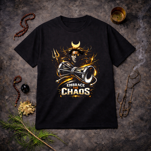 EMBRACE THE CHAOS Unisex T-Shirt Spiritual Streetwear
