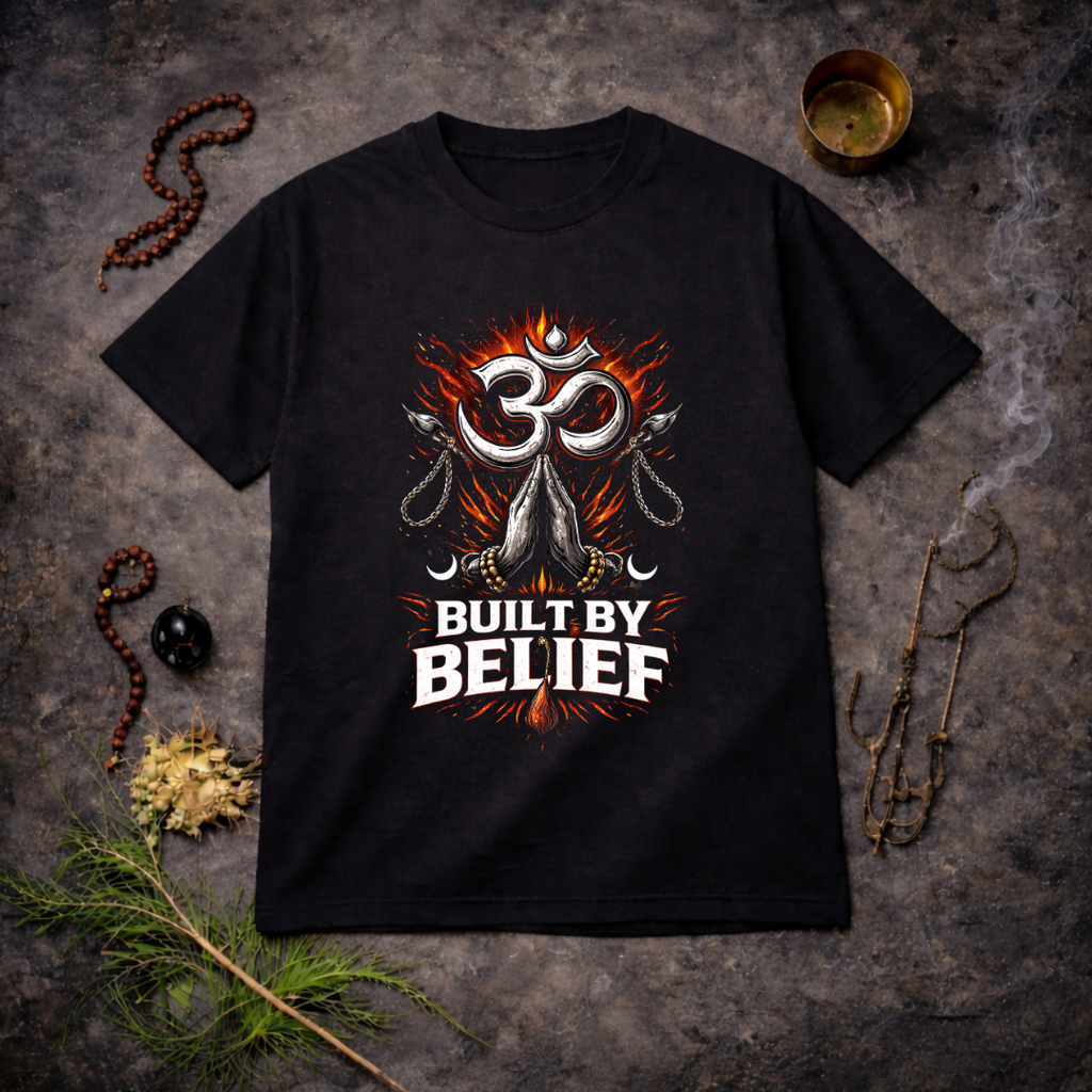 BUILT BY BELIEF 01 Unisex T-Shirt Spiritual Streetwear