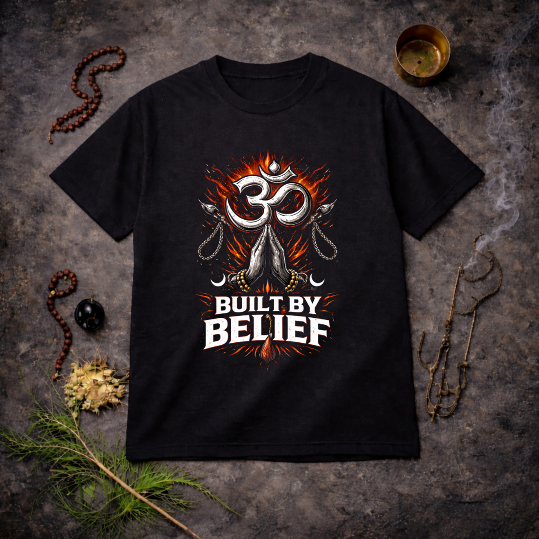 BUILT BY BELIEF 01 Unisex T-Shirt Spiritual Streetwear