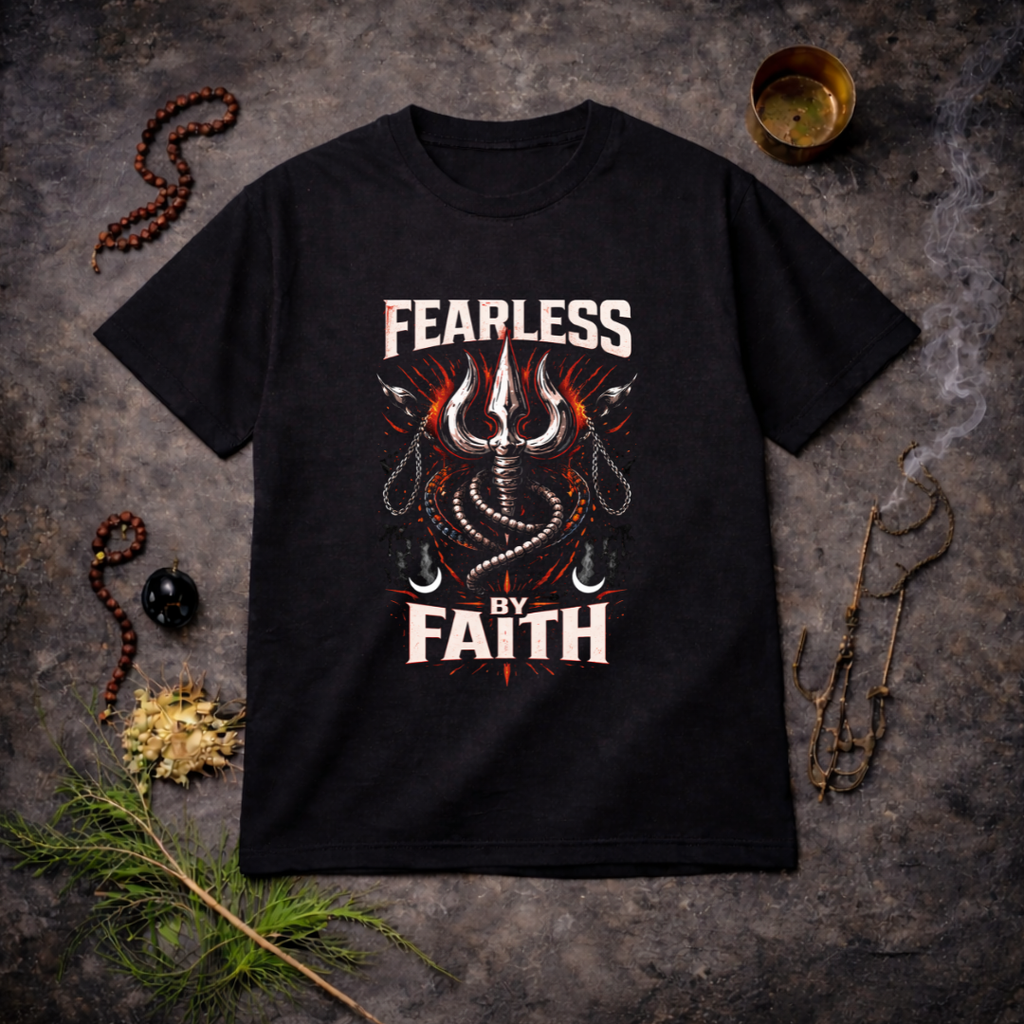 FEARLESS BY FAITH Unisex T-Shirt Spiritual Streetwear