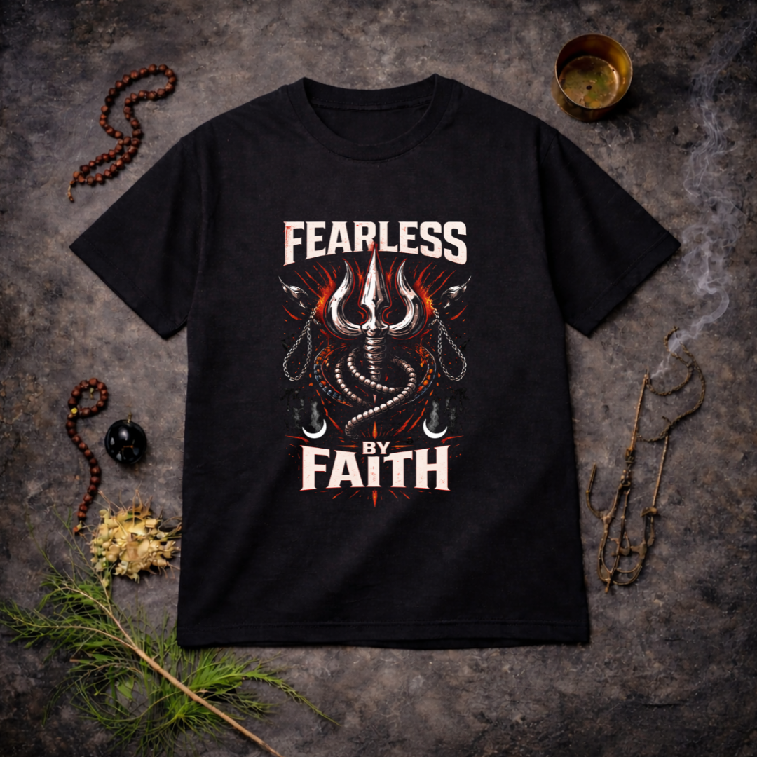 FEARLESS BY FAITH Unisex T-Shirt Spiritual Streetwear