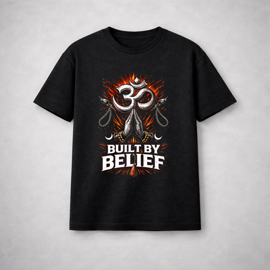 BUILT BY BELIEF 01 Unisex T-Shirt Spiritual Streetwear
