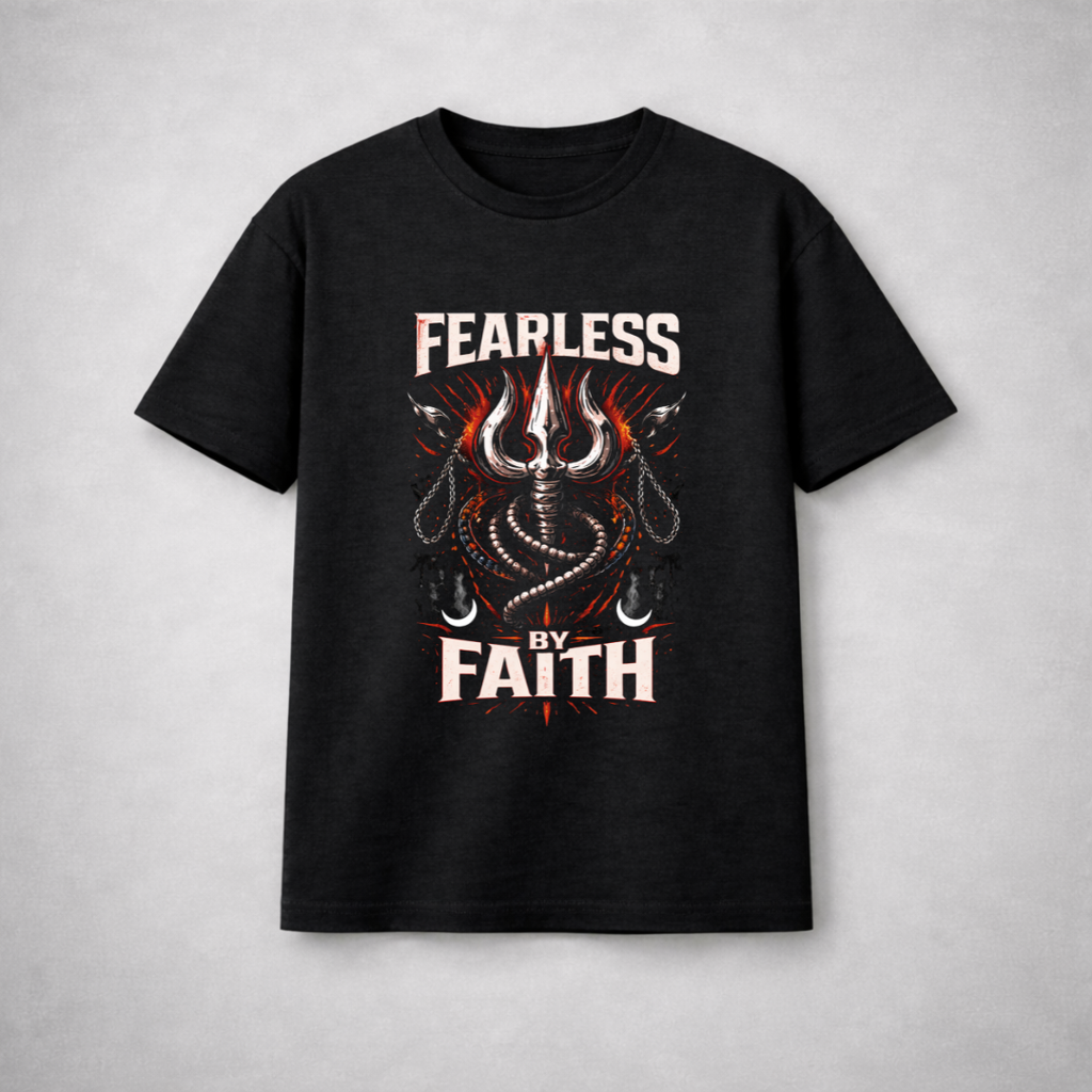 FEARLESS BY FAITH Unisex T-Shirt Spiritual Streetwear