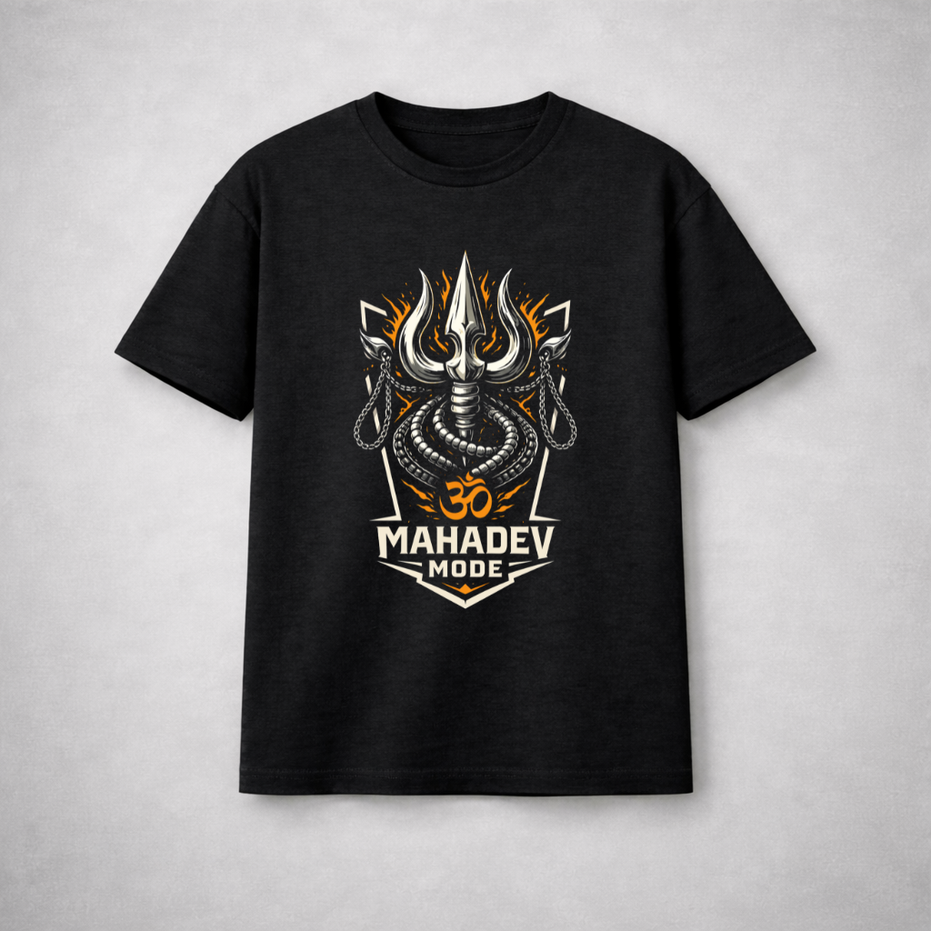 MAHADEV MODE 03 Unisex T-Shirt Spiritual Streetwear