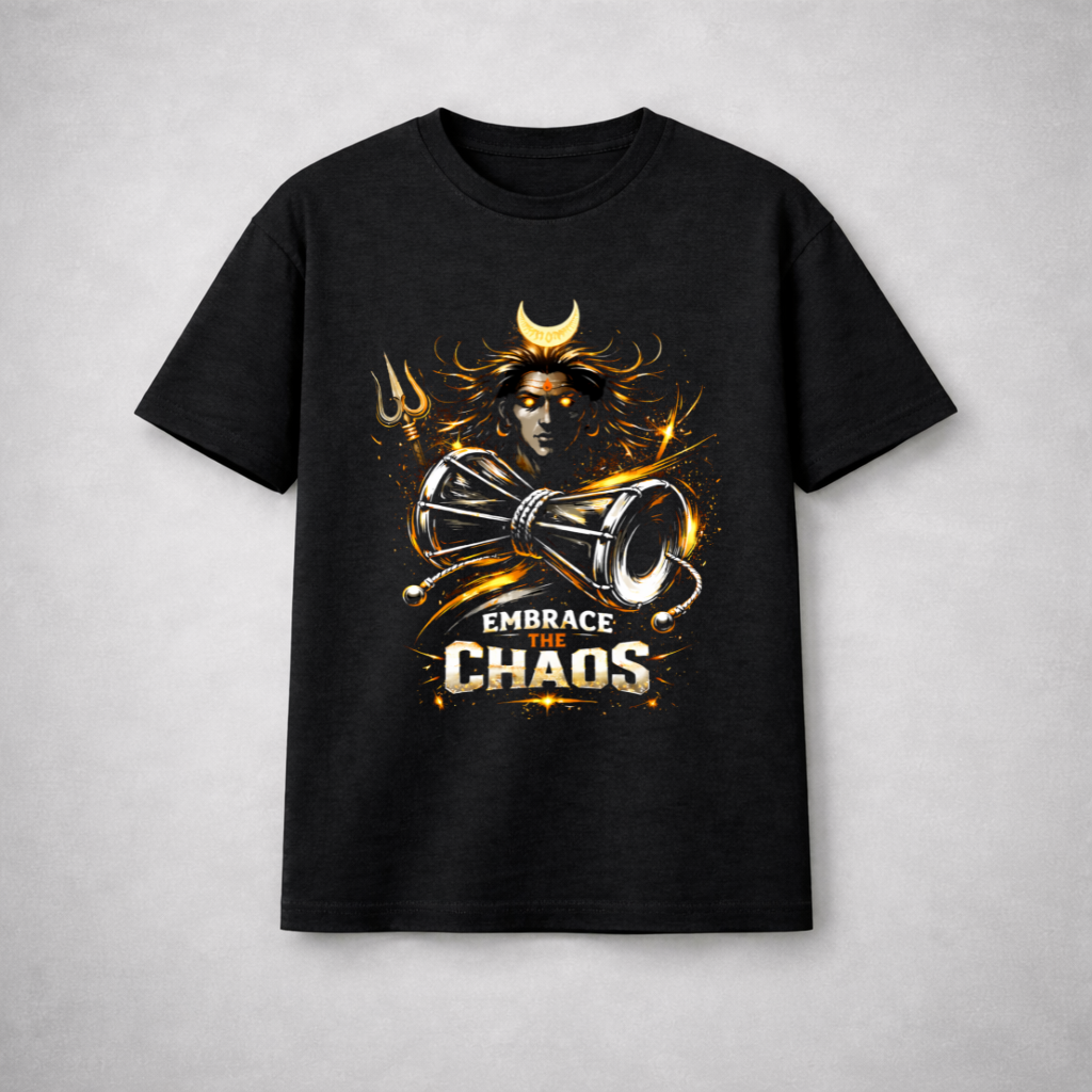 EMBRACE THE CHAOS Unisex T-Shirt Spiritual Streetwear