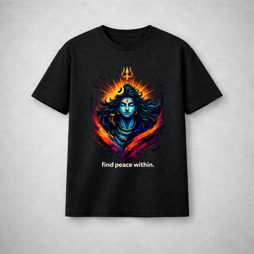 FIND PEACE WITHIN Unisex T-Shirt Spiritual Streetwear