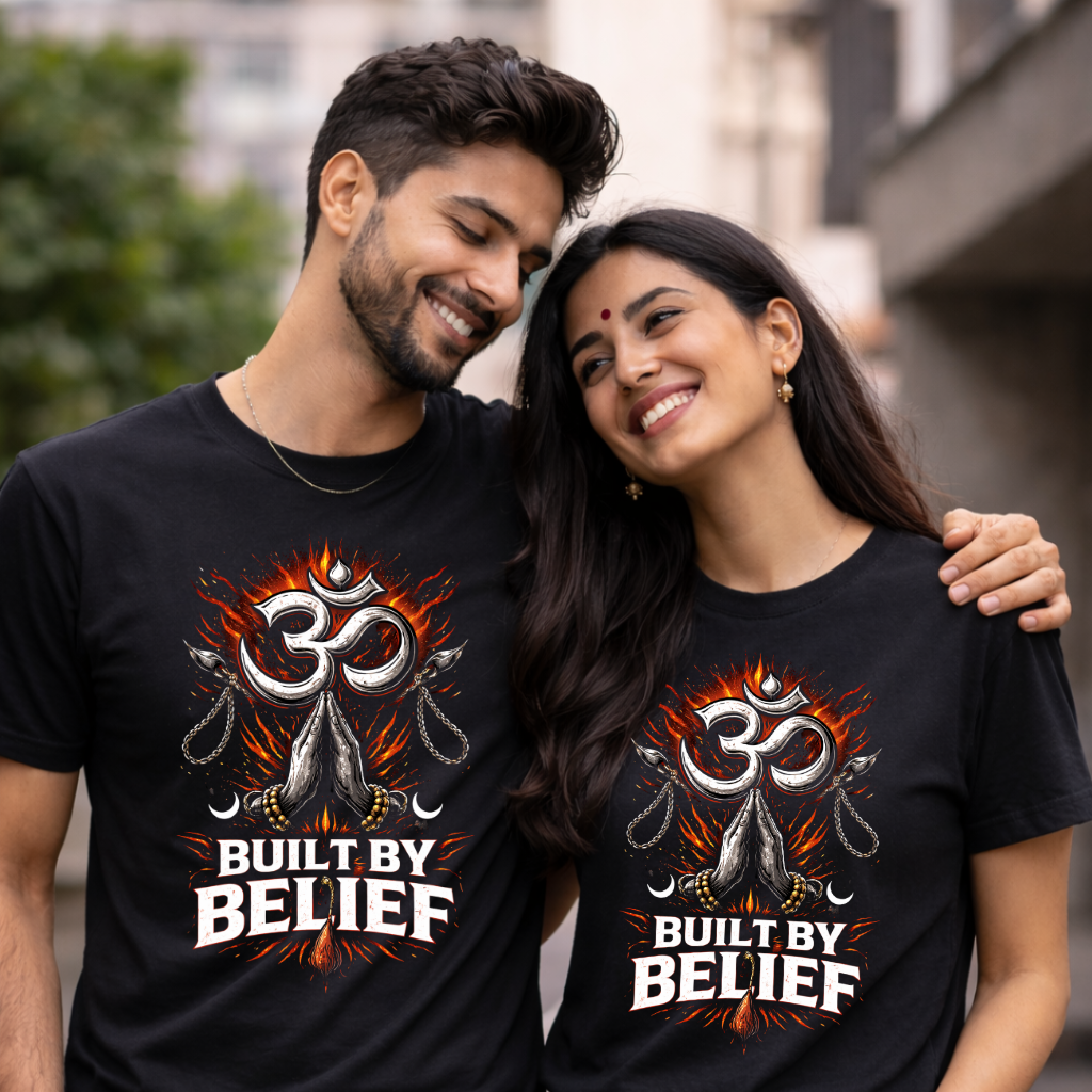 BUILT BY BELIEF 01 Unisex T-Shirt Spiritual Streetwear