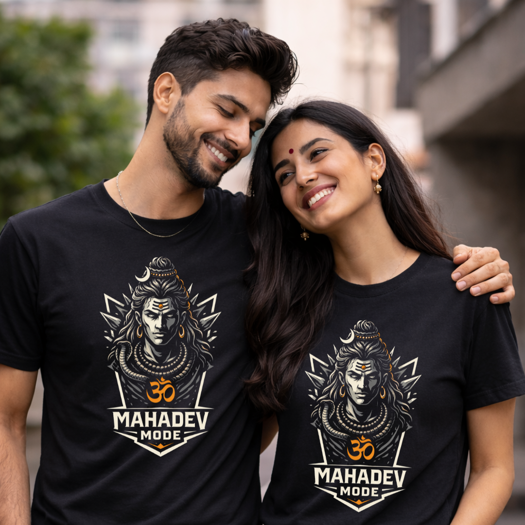 MAHADEV MODE 02 Unisex T-Shirt Spiritual Streetwear
