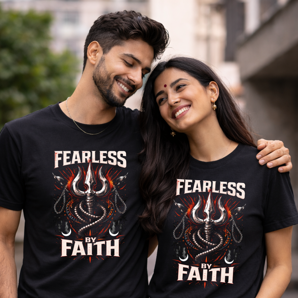 FEARLESS BY FAITH Unisex T-Shirt Spiritual Streetwear