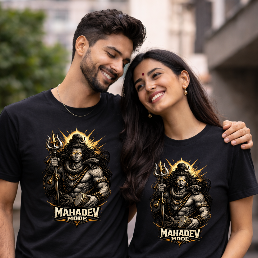 MAHADEV MODE 01 Unisex T-Shirt Spiritual Streetwear