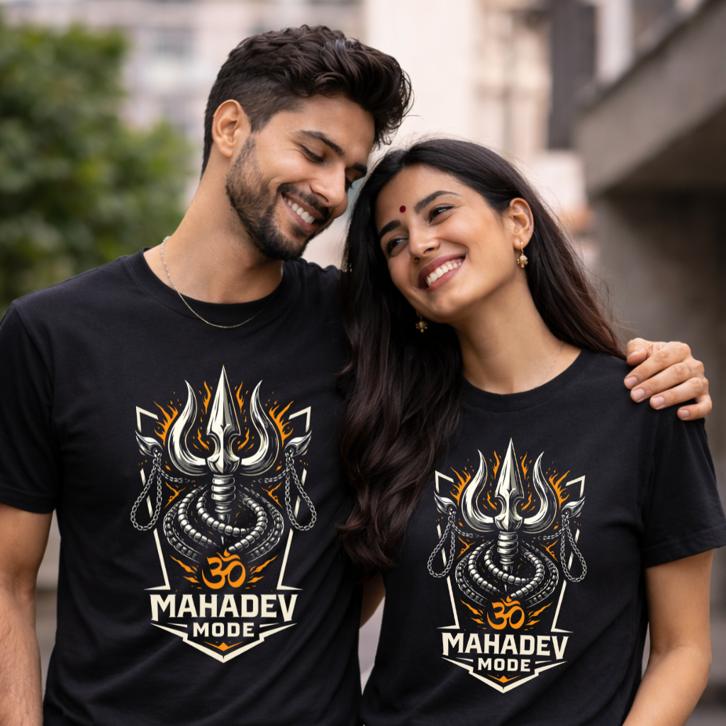 MAHADEV MODE 03 Unisex T-Shirt Spiritual Streetwear