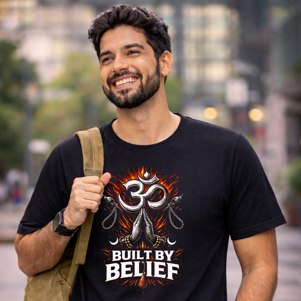 BUILT BY BELIEF 01 Unisex T-Shirt Spiritual Streetwear