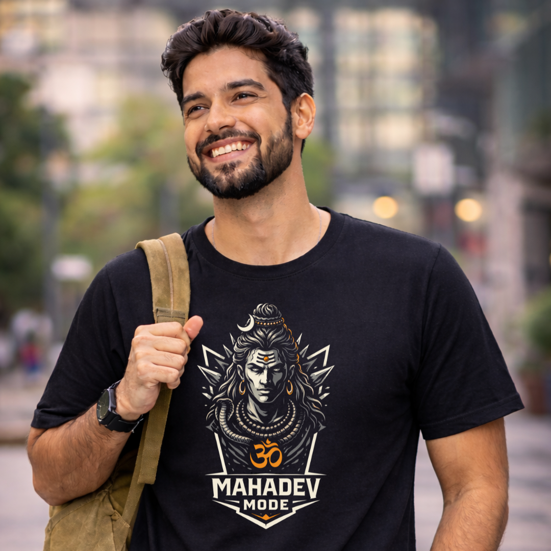 MAHADEV MODE 02 Unisex T-Shirt Spiritual Streetwear