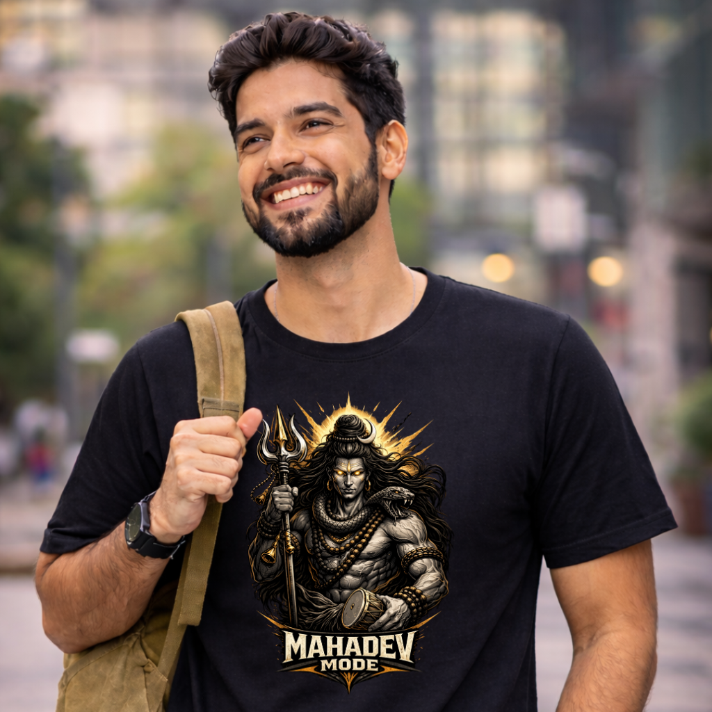 MAHADEV MODE 01 Unisex T-Shirt Spiritual Streetwear