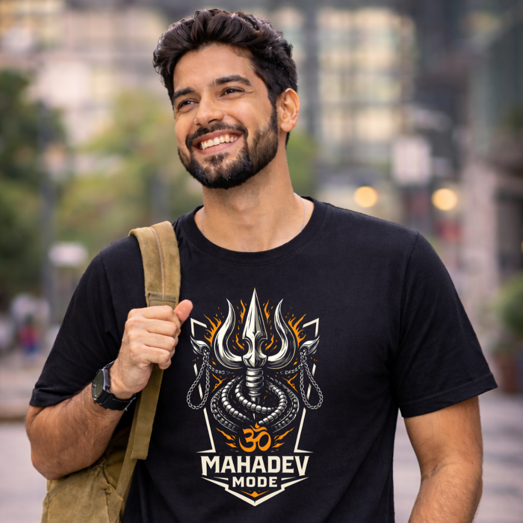 MAHADEV MODE 03 Unisex T-Shirt Spiritual Streetwear