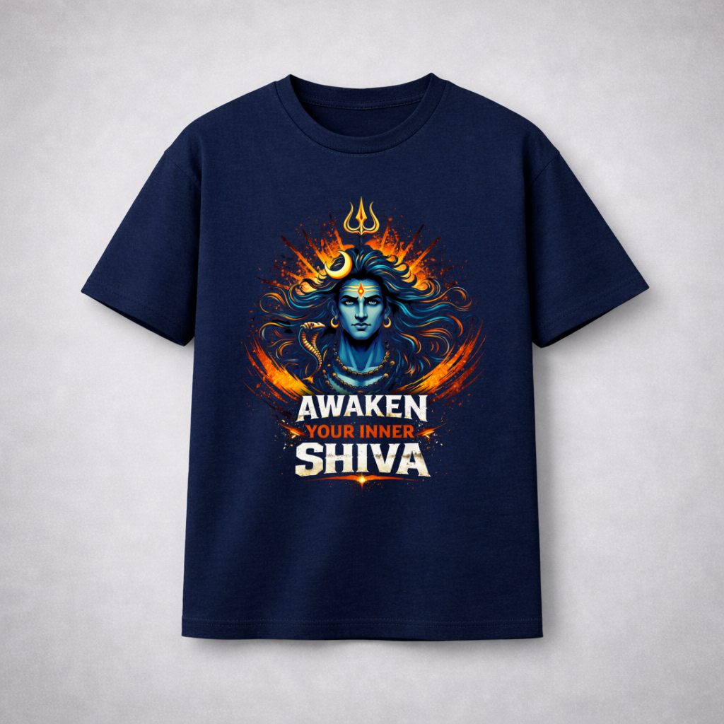 AWAKEN SHIVA Unisex T-Shirt Spiritual Streetwear