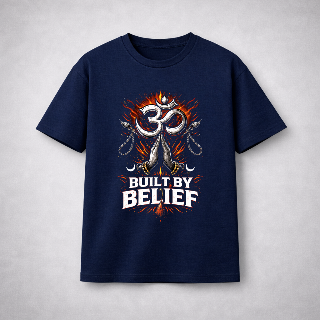 BUILT BY BELIEF 01 Unisex T-Shirt Spiritual Streetwear