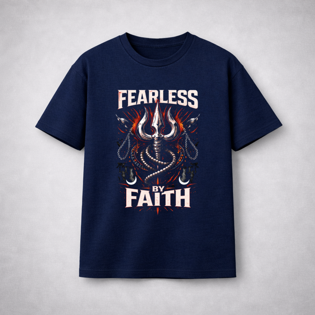 FEARLESS BY FAITH Unisex T-Shirt Spiritual Streetwear