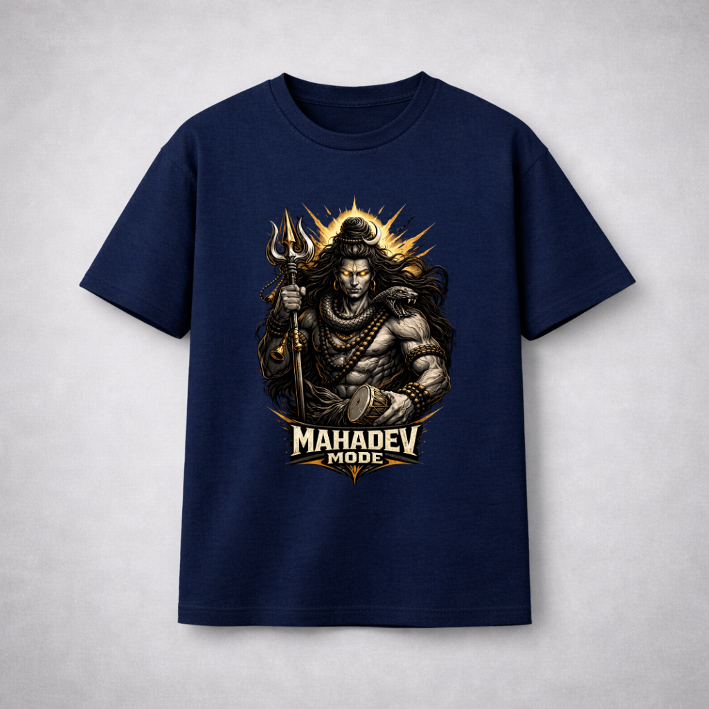 MAHADEV MODE 01 Unisex T-Shirt Spiritual Streetwear