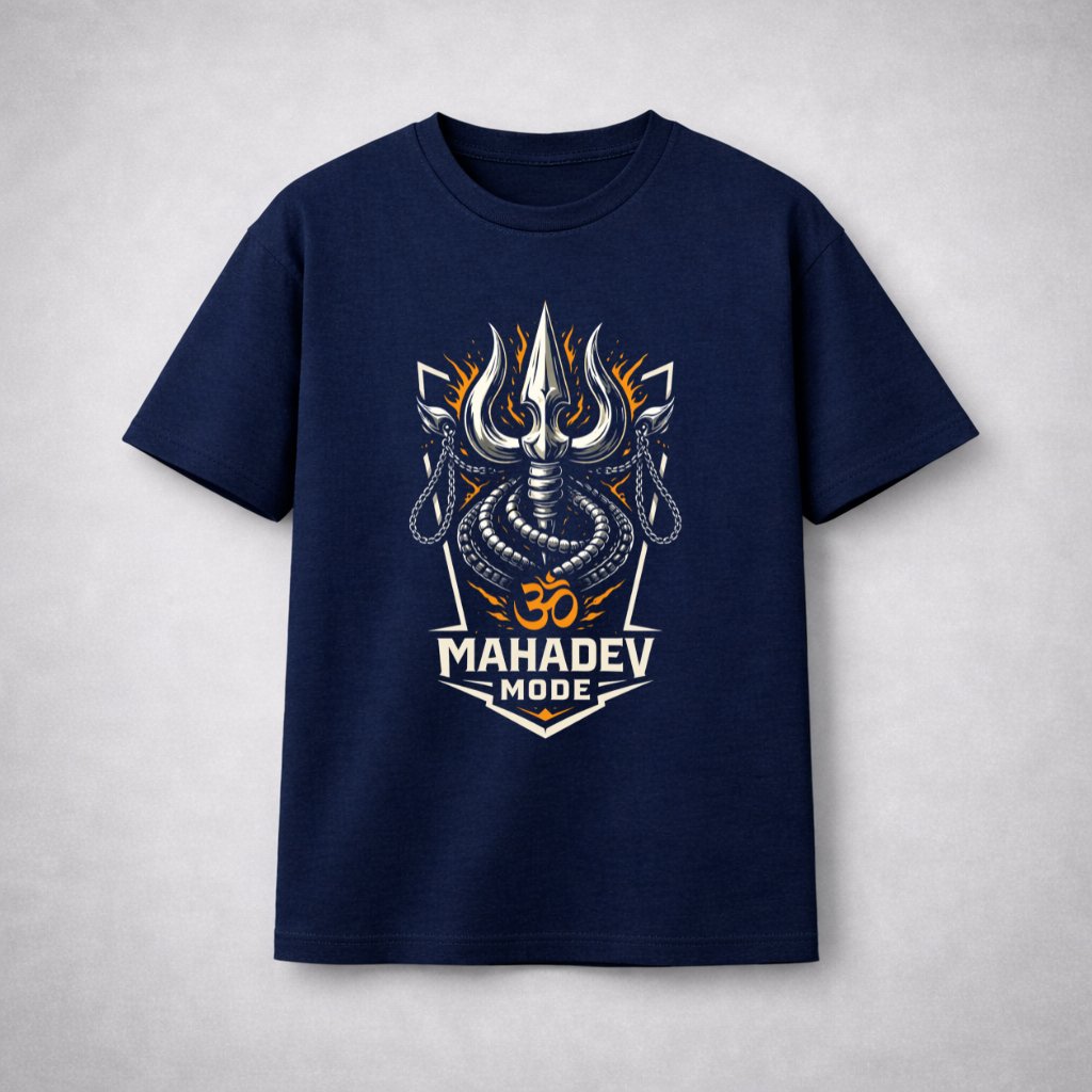 MAHADEV MODE 03 Unisex T-Shirt Spiritual Streetwear
