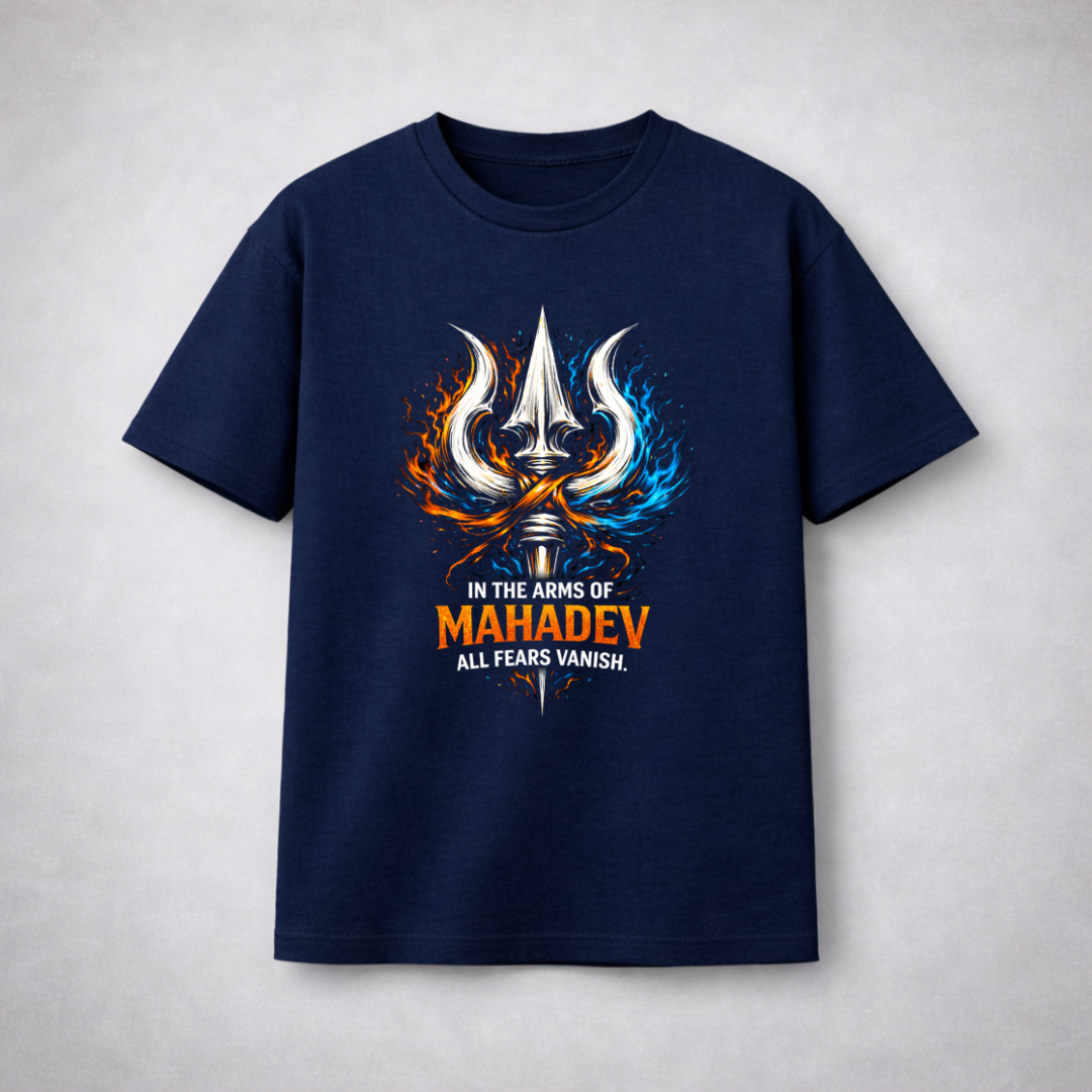 MAHADEV TRISHUL Unisex T-Shirt Spiritual Streetwear