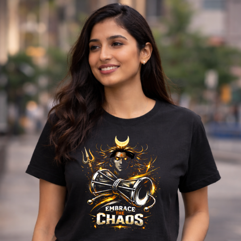 EMBRACE THE CHAOS Unisex T-Shirt Spiritual Streetwear