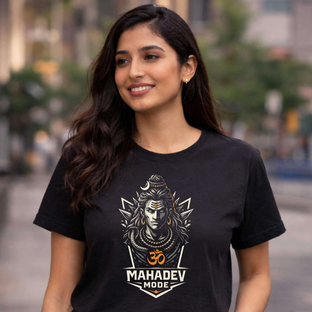 MAHADEV MODE 02 Unisex T-Shirt Spiritual Streetwear