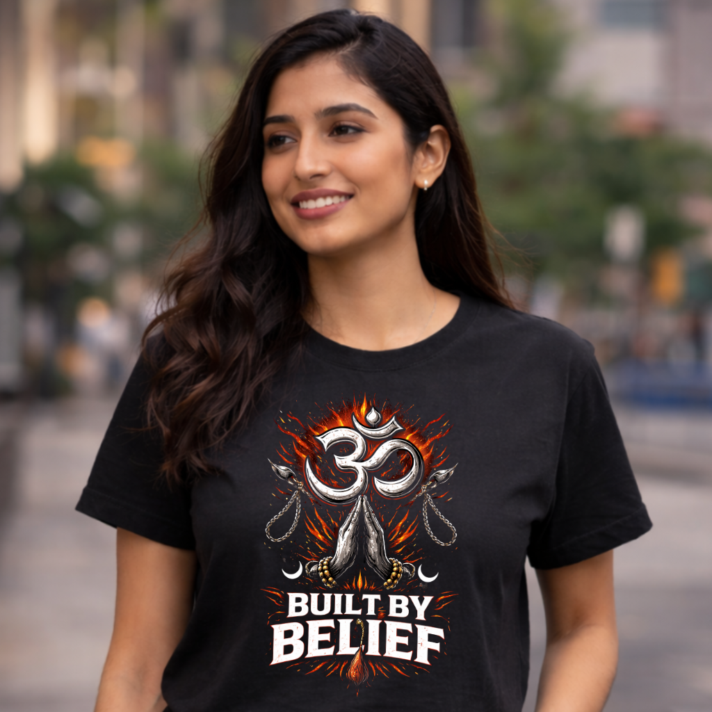 BUILT BY BELIEF 01 Unisex T-Shirt Spiritual Streetwear
