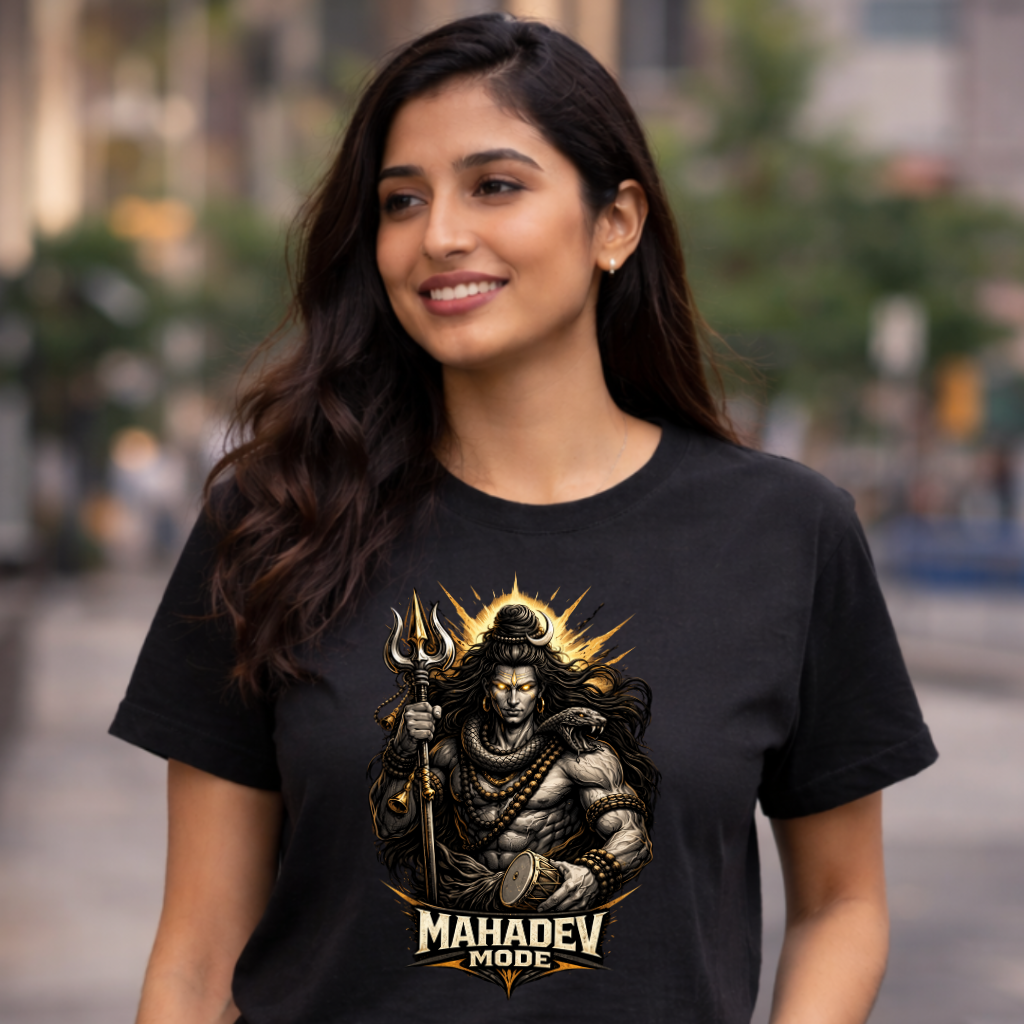 MAHADEV MODE 01 Unisex T-Shirt Spiritual Streetwear