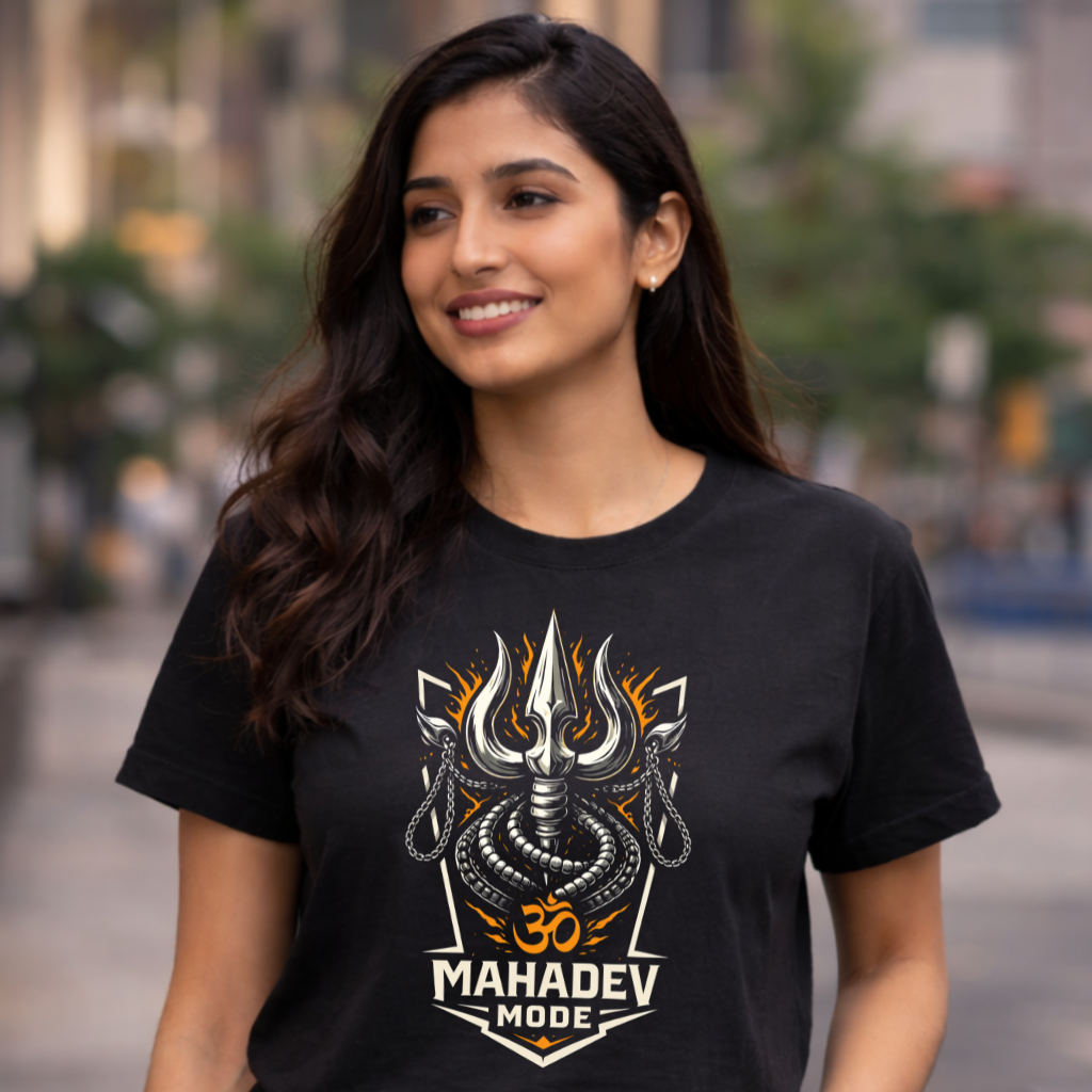 MAHADEV MODE 03 Unisex T-Shirt Spiritual Streetwear